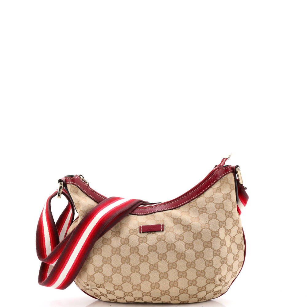 Gucci Medium Saddle Zip Messenger Bag
